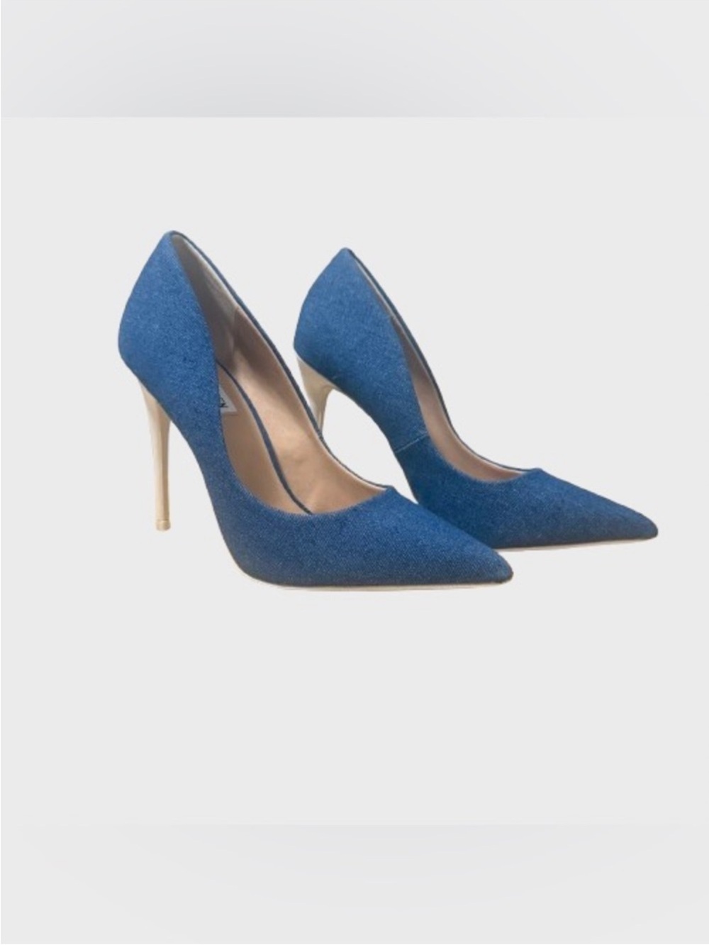 Steve Madden denim toe stiletto BNWT 7.5 shoes